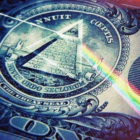 Pink Floyd dollar bill