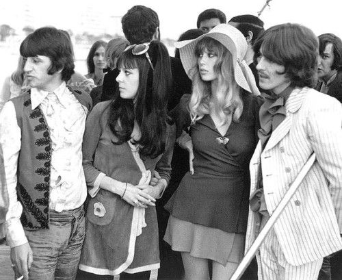 George , Ringo and girls