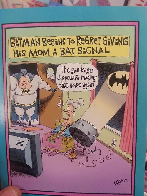 BATMAN not happy
