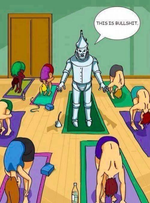 Tin man biggest dilemma , 
