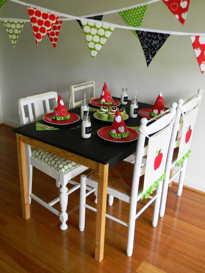 Back to school home party
