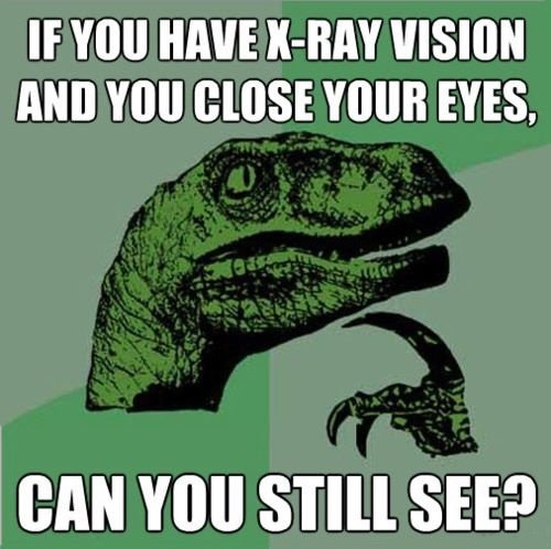 Thinking Dinosaur questions x rays Thinking Dinosaur questions x rays