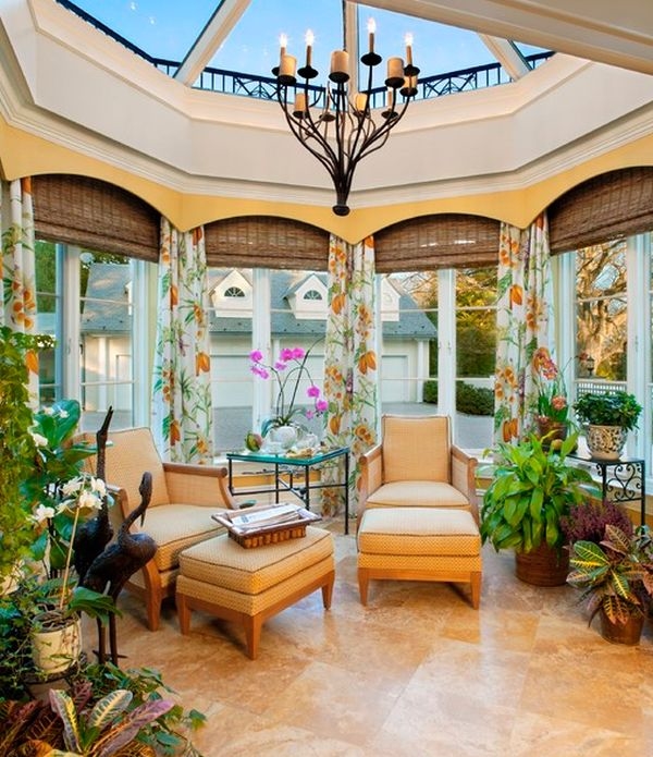 Skylight & Chandelier