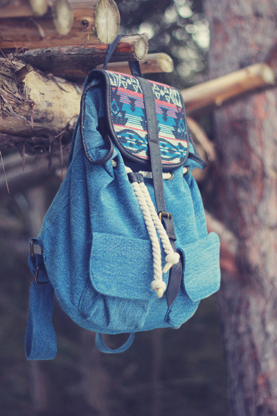 Printed backpack Printed backpack