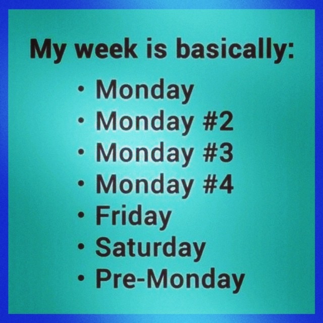 My week