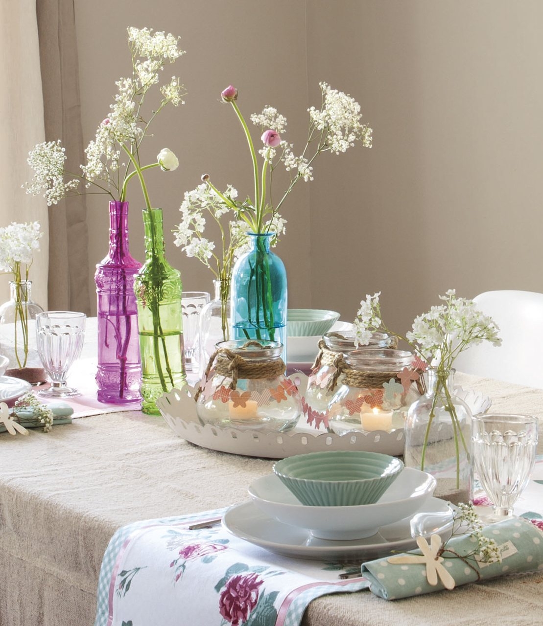Flower centerpieces