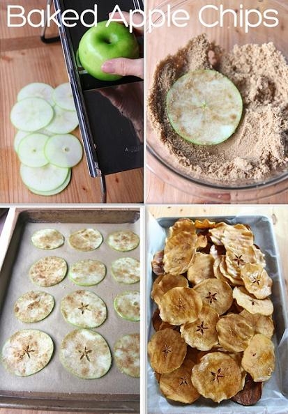 DIY Baked Apple Chips DIY Baked Apple Chips