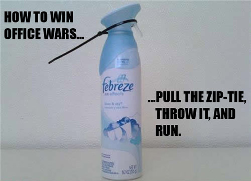 Office war ideas