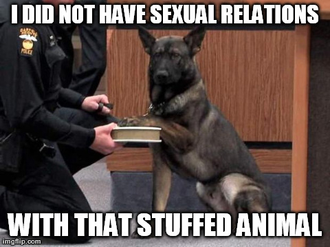 No sexual relations 