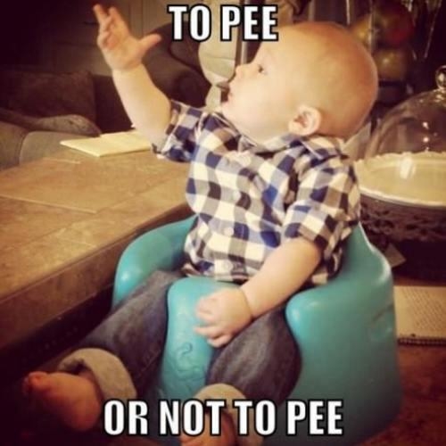 To pee or not to pee To pee or not to pee
