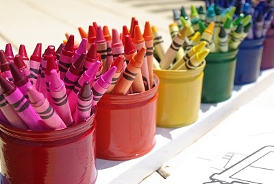 Crayon organizer Crayon organizer