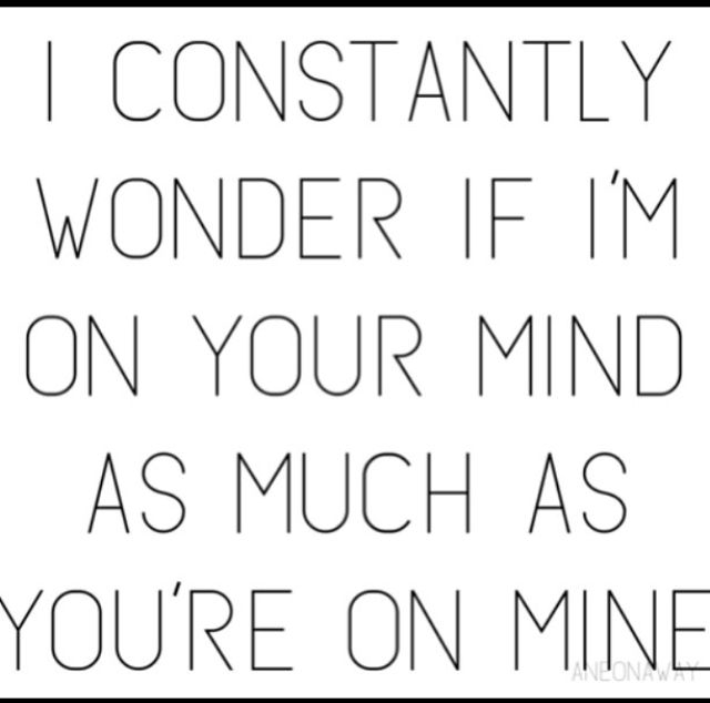 I Constantly Wonder