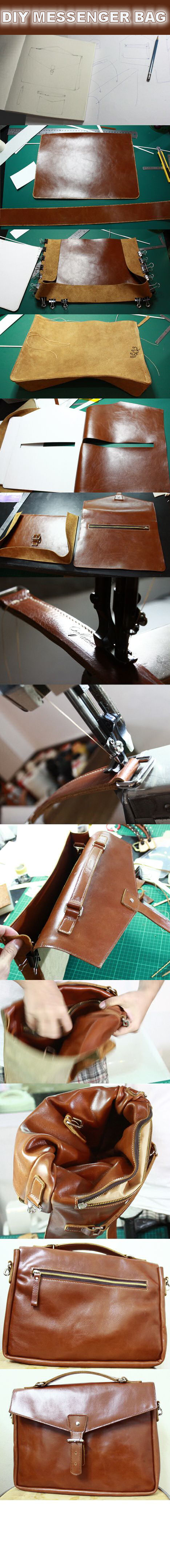 DIY Messenger Bag DIY Messenger Bag