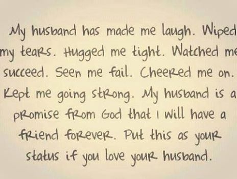 My husband My husband