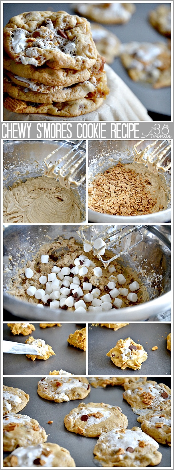 Chewy Smores Cookie Recipe Chewy Smores Cookie Recipe