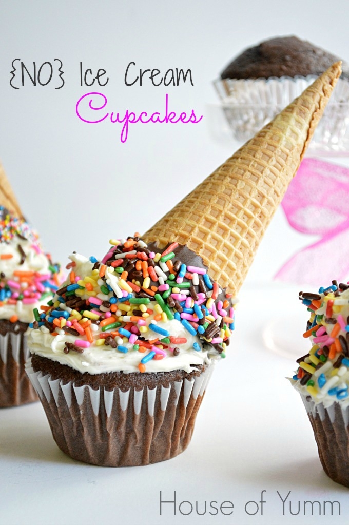 No Ice Ream Cupcakes No Ice Ream Cupcakes