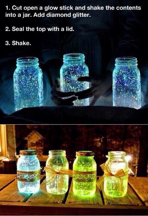 DIY Glow Bottles