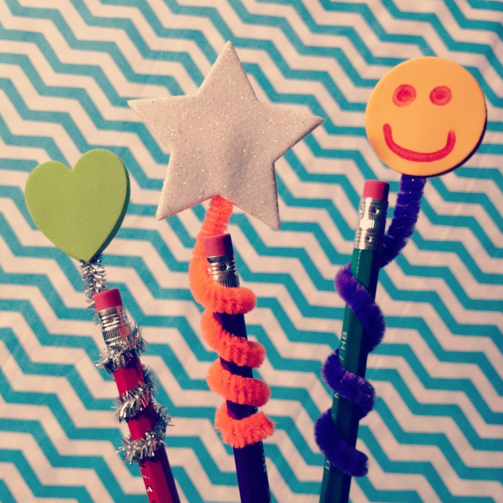 Pencil topper craft