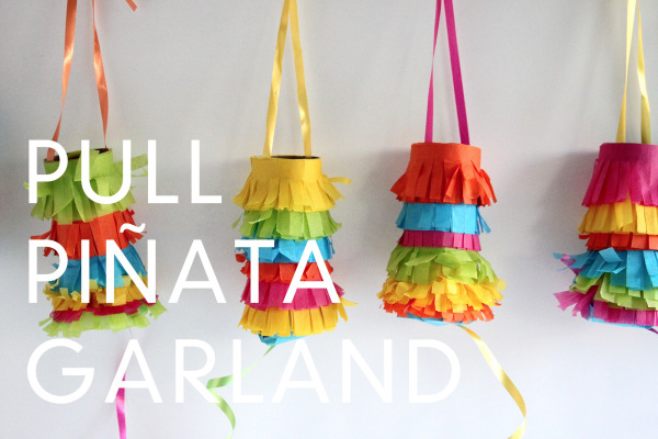 Pull Pinata Garland Pull Pinata Garland