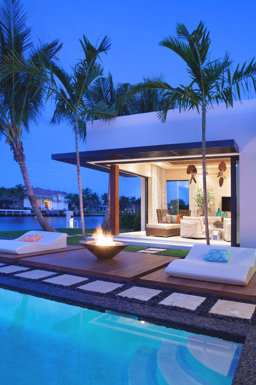 Modern Back Yard