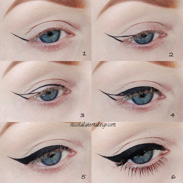 DIY Winged Eyeliner Pictorial DIY Winged Eyeliner Pictorial