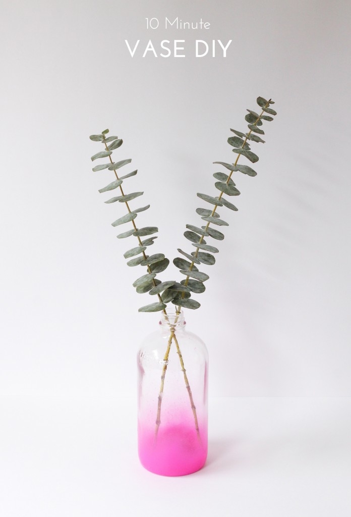 10 Minute Vase DIY