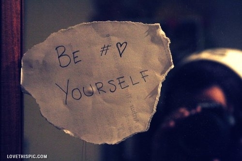 be yourself
