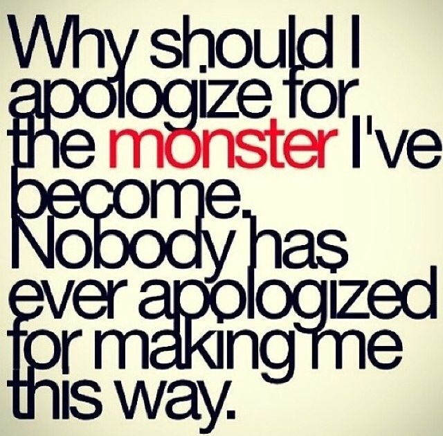 Why Should I Apologize