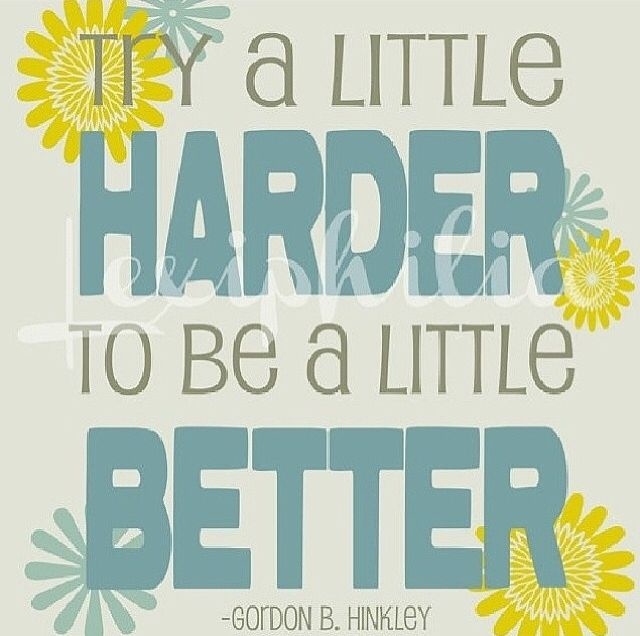 Try a little Harder Try a little Harder