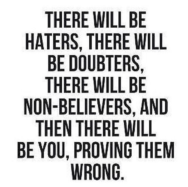 Proving them Wrong