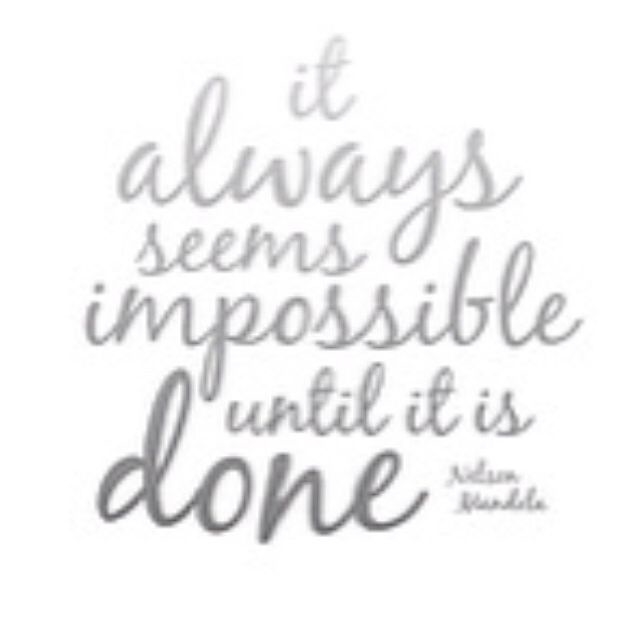 It Always Seems Impossible