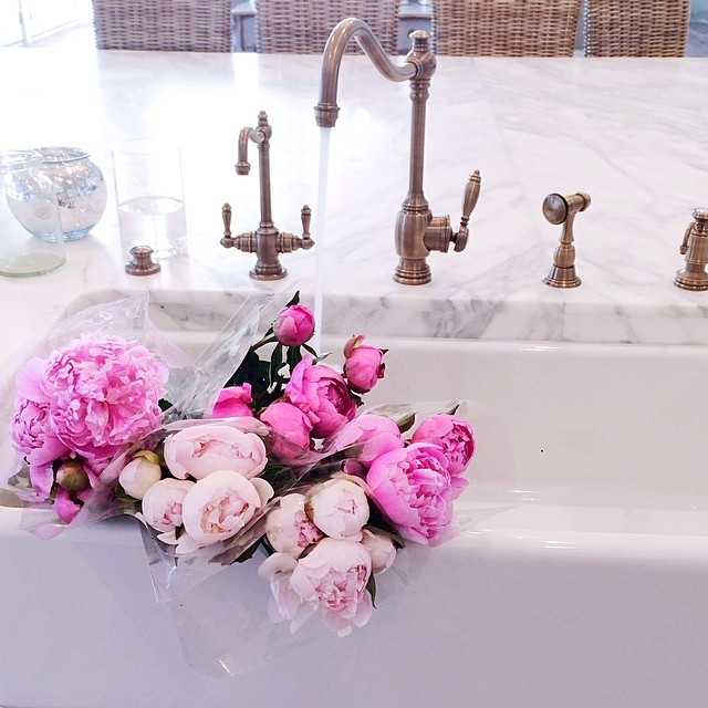 Flowers in the bath