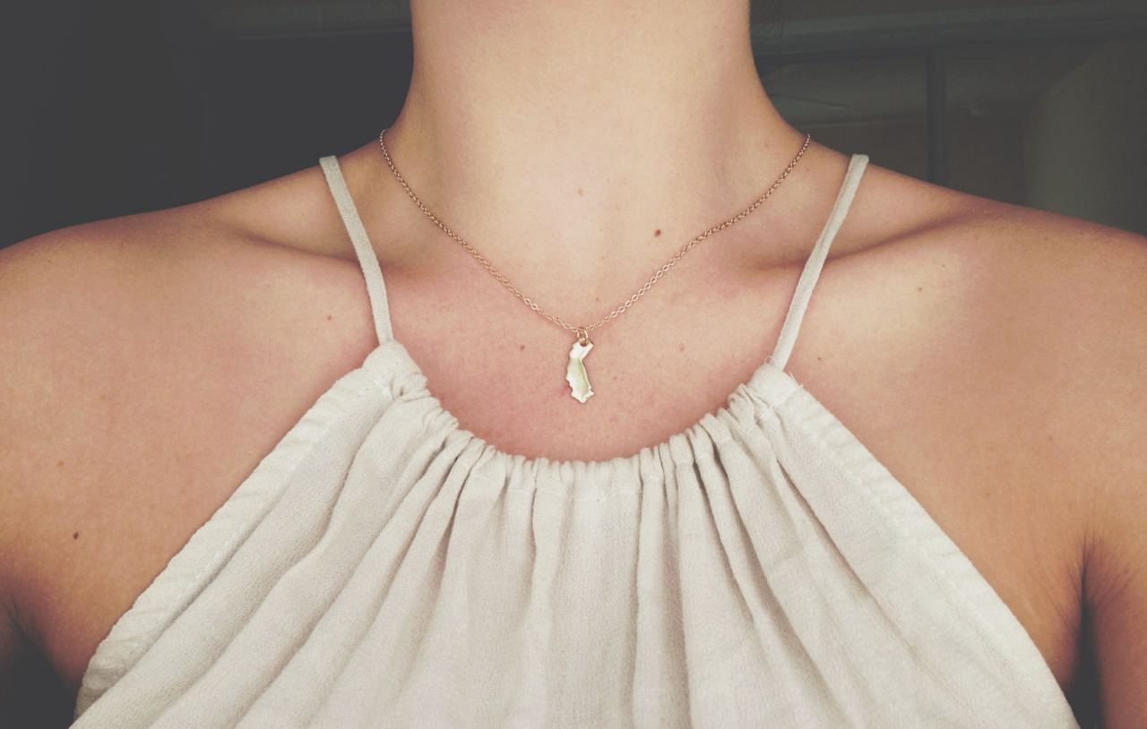Golden state necklace Golden state necklace