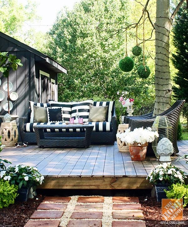 Backyard stripes
