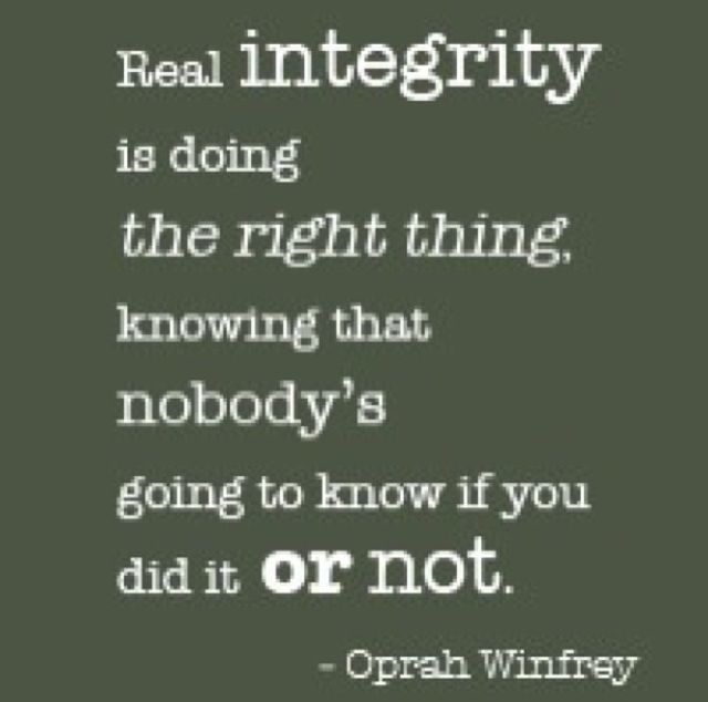Real Integrity