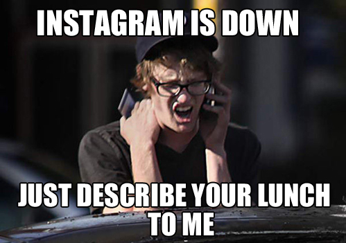 Instagram is down momentarily Instagram is down momentarily