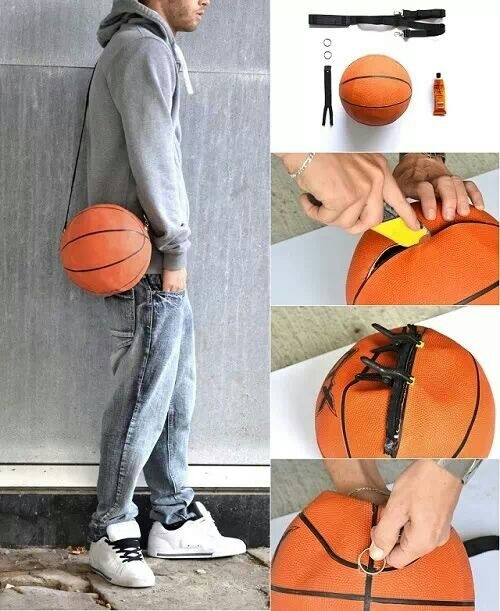DIY Basketball Bag DIY Basketball Bag