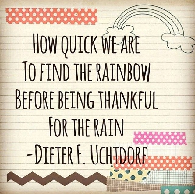 Thankful For Rain