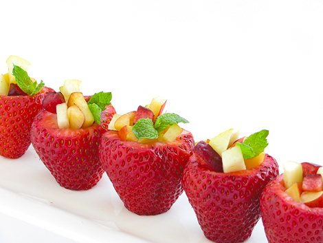 Strawberry Fruit Cups Strawberry Fruit Cups