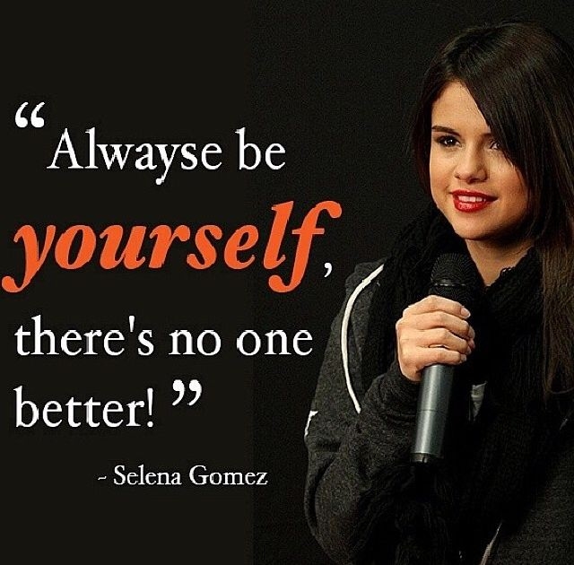 Always Be Yourself