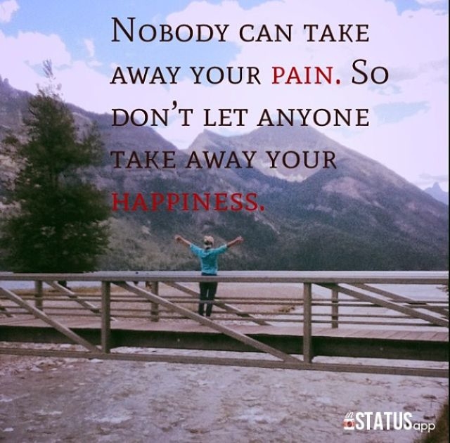 Nobody Can Take Away Your PAin Nobody Can Take Away Your PAin