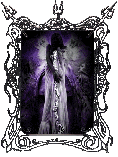 Purple Gothic Woman