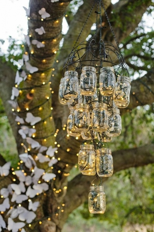 Butterflies and light jars