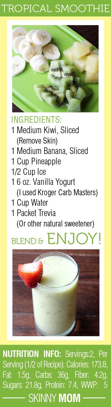 DIY Tropical Smoothie