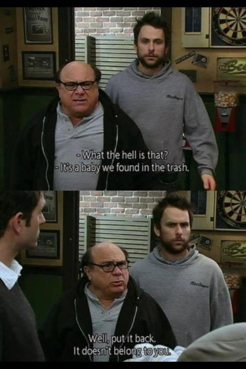 Well put it back Well put it back