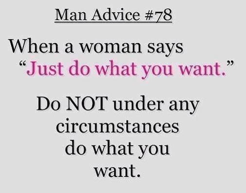 Man Advice