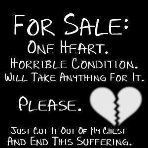 For Sale One Heart... For Sale One Heart...