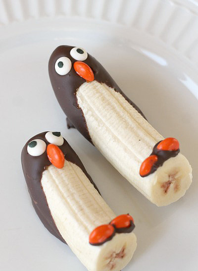 Chocolate Banana Penguins Chocolate Banana Penguins