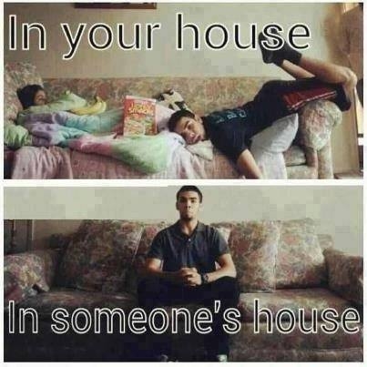 In your house In your house