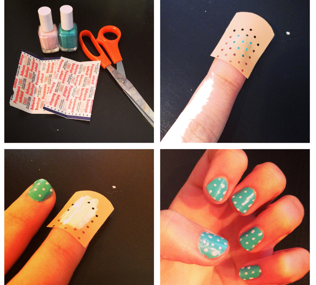 DIY Polka Dot Nails DIY Polka Dot Nails